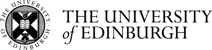 University of Edinburgh black logo