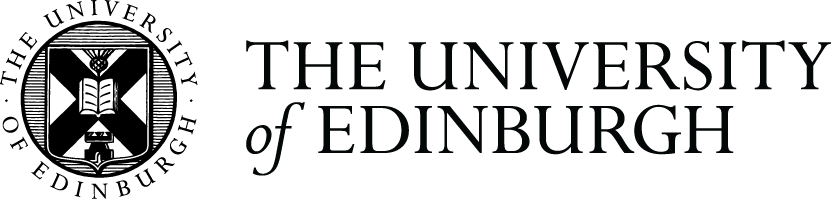 University of Edinburgh black logo